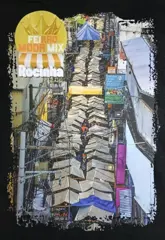 Via Ápia, na Rocinha, tomada de bancas da Feira ModaMix